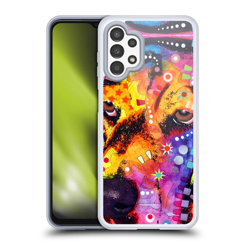 Dean Russo Dogs 3 Blossom Soft Gel Case for Samsung Galaxy A13 (2022)