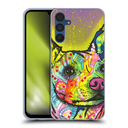 Dean Russo Dogs 3 Listening Soft Gel Case for Samsung Galaxy A15 & MagSafe