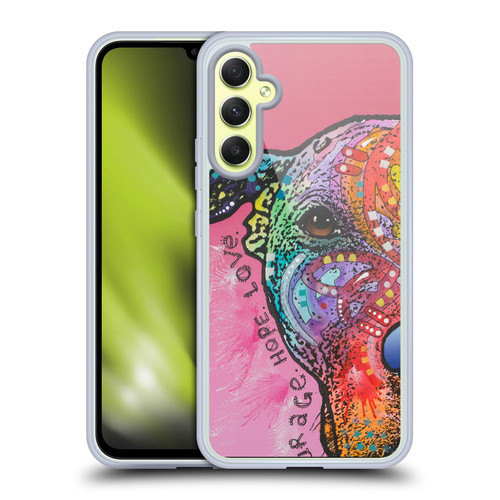 Dean Russo Dogs 3 Courage, Hope & Love Soft Gel Case for Samsung Galaxy A34 5G