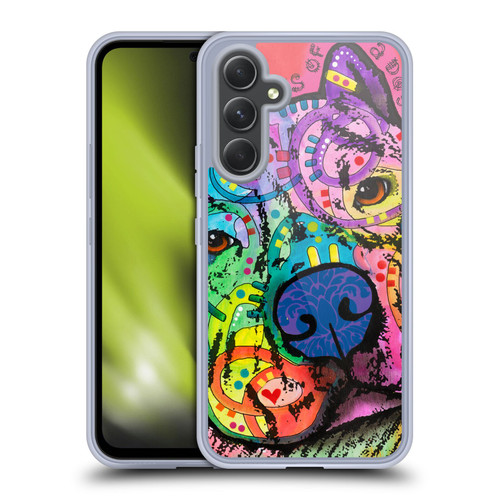 Dean Russo Dogs 3 Intentions Soft Gel Case for Samsung Galaxy A54 5G