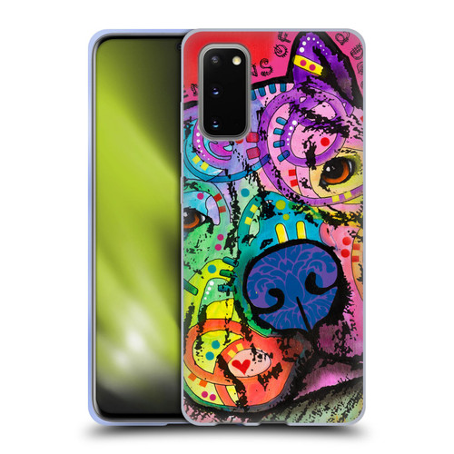 Dean Russo Dogs 3 Intentions Soft Gel Case for Samsung Galaxy S20 / S20 5G