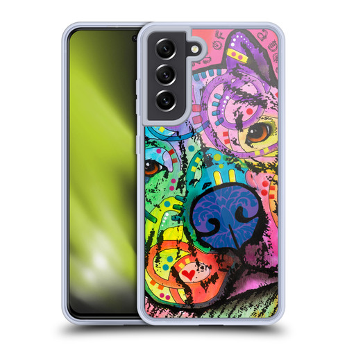 Dean Russo Dogs 3 Intentions Soft Gel Case for Samsung Galaxy S21 FE 5G & MagSafe