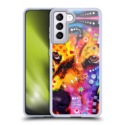 Dean Russo Dogs 3 Blossom Soft Gel Case for Samsung Galaxy S21 5G & MagSafe