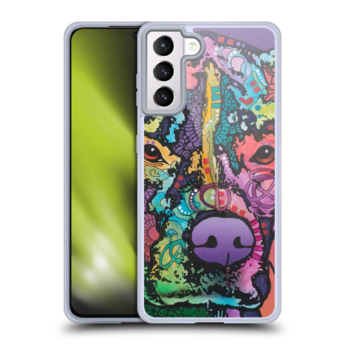 Dean Russo Dogs 3 Jethro Soft Gel Case for Samsung Galaxy S21+ 5G & MagSafe