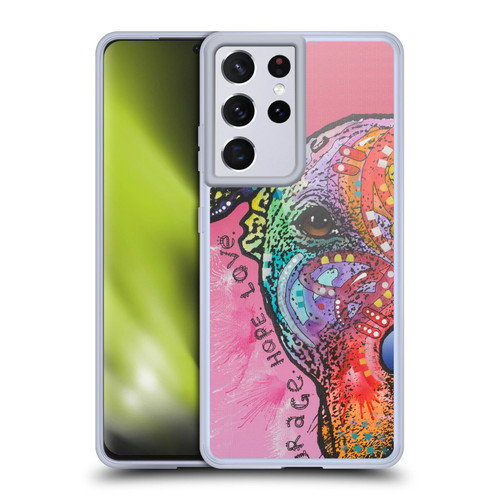 Dean Russo Dogs 3 Courage, Hope & Love Soft Gel Case for Samsung Galaxy S21 Ultra 5G & MagSafe