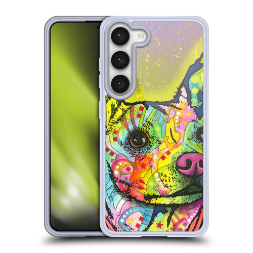 Dean Russo Dogs 3 Listening Soft Gel Case for Samsung Galaxy S23 5G & MagSafe