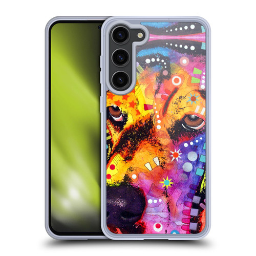 Dean Russo Dogs 3 Blossom Soft Gel Case for Samsung Galaxy S23+ 5G & MagSafe
