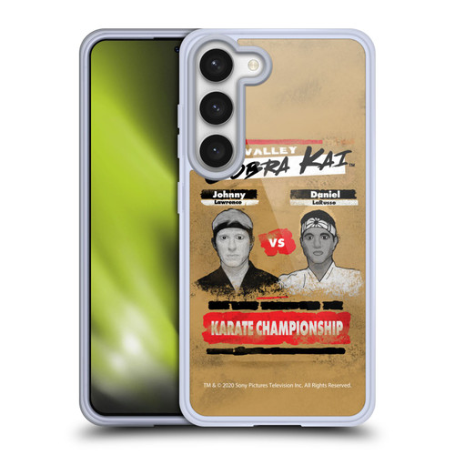 Cobra Kai Graphics 2 Karate Championship Soft Gel Case for Samsung Galaxy S23 5G & MagSafe