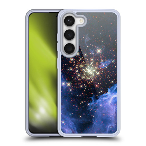 Cosmo18 Space Star Cluster Soft Gel Case for Samsung Galaxy S23 5G & MagSafe