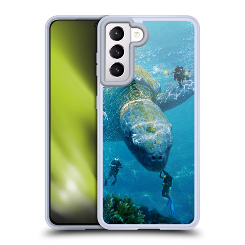 Dave Loblaw Sea Turtle Divers Soft Gel Case for Samsung Galaxy S21 5G & MagSafe