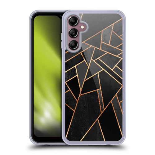 Elisabeth Fredriksson Geometric Design And Pattern Black Night Soft Gel Case for Samsung Galaxy A14 5G