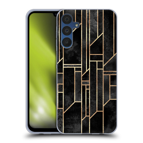 Elisabeth Fredriksson Geometric Design And Pattern Black Skies Soft Gel Case for Samsung Galaxy A15 & MagSafe