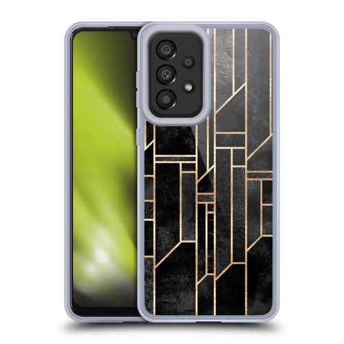 Elisabeth Fredriksson Geometric Design And Pattern Black Skies Soft Gel Case for Samsung Galaxy A33 5G (2022)