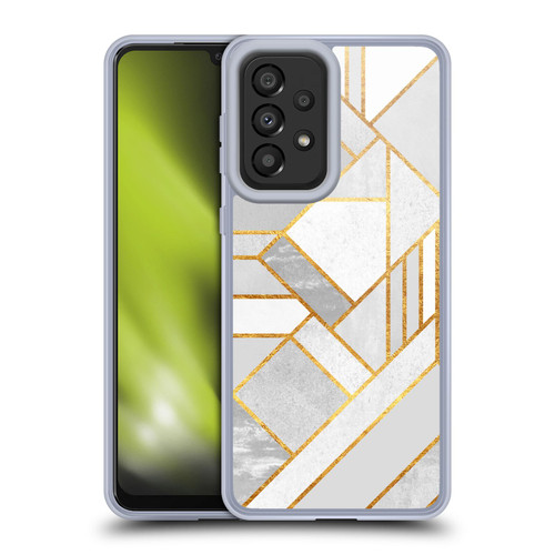 Elisabeth Fredriksson Geometric Design And Pattern Gold City Soft Gel Case for Samsung Galaxy A33 5G (2022)