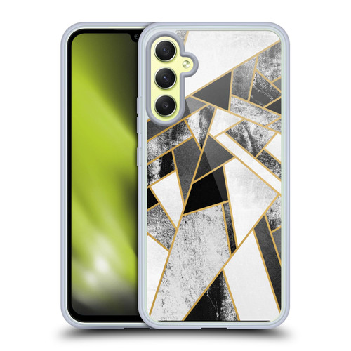 Elisabeth Fredriksson Geometric Design And Pattern Fragments Soft Gel Case for Samsung Galaxy A34 5G