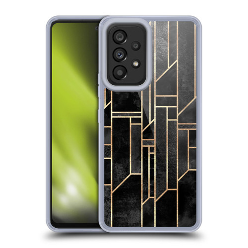 Elisabeth Fredriksson Geometric Design And Pattern Black Skies Soft Gel Case for Samsung Galaxy A53 5G (2022)
