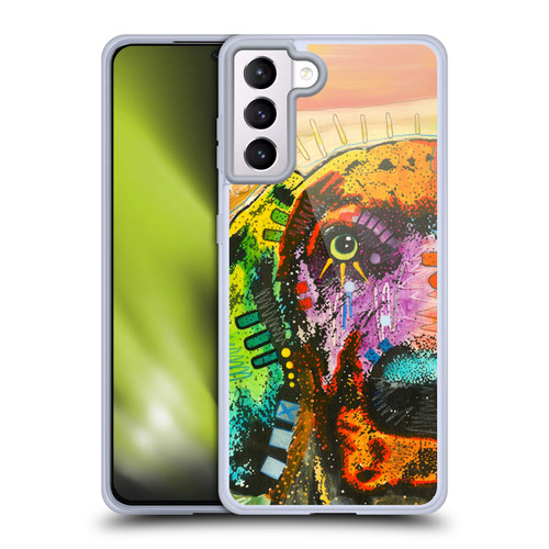 Dean Russo Dogs Lab Soft Gel Case for Samsung Galaxy S21+ 5G & MagSafe
