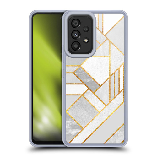 Elisabeth Fredriksson Geometric Design And Pattern Gold City Soft Gel Case for Samsung Galaxy A53 5G (2022)