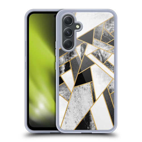 Elisabeth Fredriksson Geometric Design And Pattern Fragments Soft Gel Case for Samsung Galaxy A54 5G