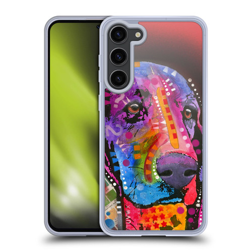 Dean Russo Dogs Basset Hound Soft Gel Case for Samsung Galaxy S23+ 5G & MagSafe