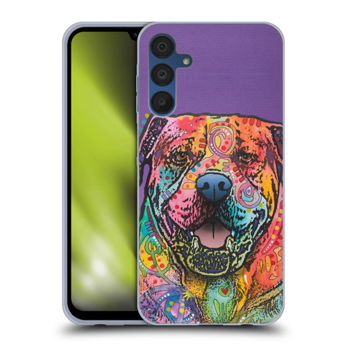 Dean Russo Dogs 3 Biddie Soft Gel Case for Samsung Galaxy A15 & MagSafe