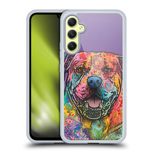 Dean Russo Dogs 3 Biddie Soft Gel Case for Samsung Galaxy A34 5G