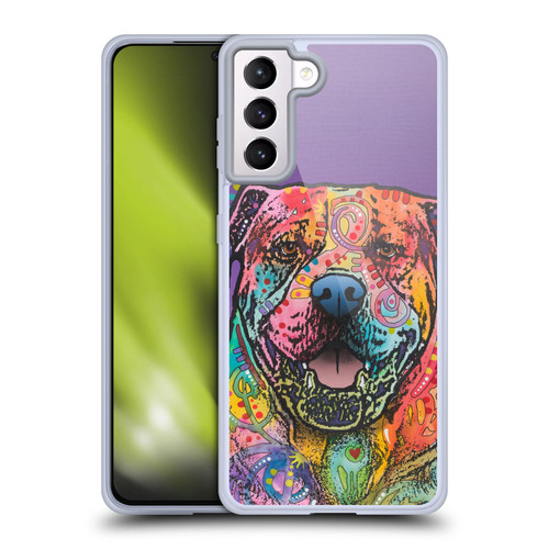 Dean Russo Dogs 3 Biddie Soft Gel Case for Samsung Galaxy S21+ 5G & MagSafe