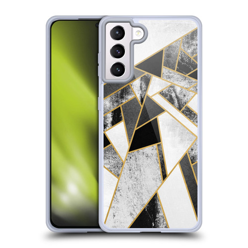 Elisabeth Fredriksson Geometric Design And Pattern Fragments Soft Gel Case for Samsung Galaxy S21+ 5G & MagSafe