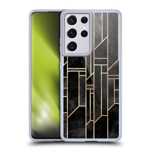 Elisabeth Fredriksson Geometric Design And Pattern Black Skies Soft Gel Case for Samsung Galaxy S21 Ultra 5G & MagSafe