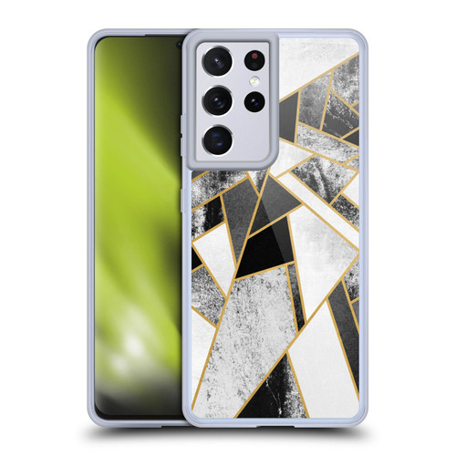 Elisabeth Fredriksson Geometric Design And Pattern Fragments Soft Gel Case for Samsung Galaxy S21 Ultra 5G & MagSafe