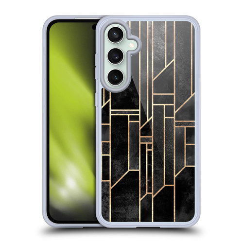 Elisabeth Fredriksson Geometric Design And Pattern Black Skies Soft Gel Case for Samsung Galaxy S23 FE 5G & MagSafe
