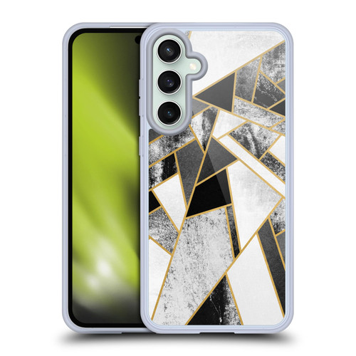 Elisabeth Fredriksson Geometric Design And Pattern Fragments Soft Gel Case for Samsung Galaxy S23 FE 5G & MagSafe