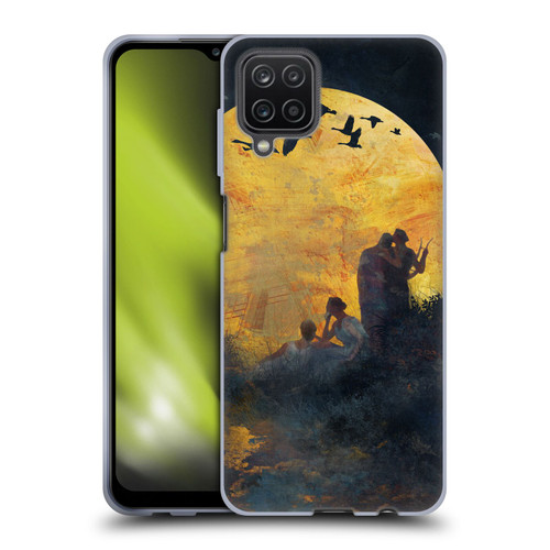Duirwaigh God Moon 2 Soft Gel Case for Samsung Galaxy A12 (2020)