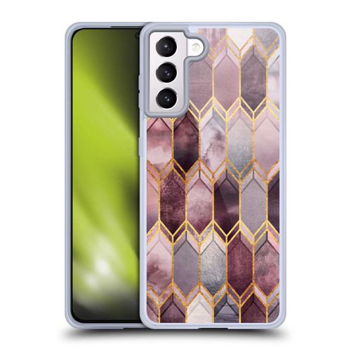 Elisabeth Fredriksson Sparkles Dreamy Stained Glass Soft Gel Case for Samsung Galaxy S21+ 5G & MagSafe