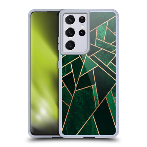 Elisabeth Fredriksson Sparkles Emerald Night Soft Gel Case for Samsung Galaxy S21 Ultra 5G & MagSafe