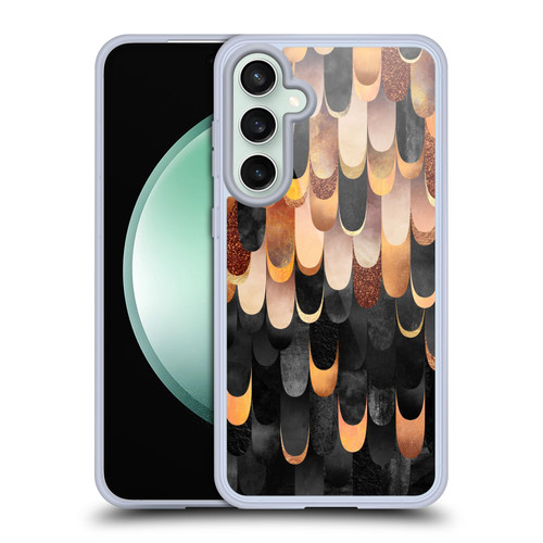 Elisabeth Fredriksson Sparkles Copper And Black Soft Gel Case for Samsung Galaxy S23 FE 5G & MagSafe