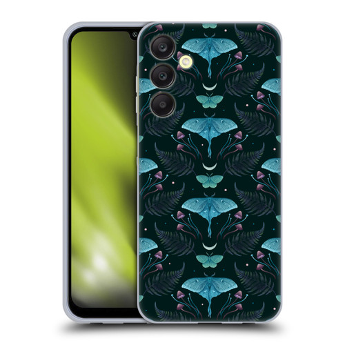 Episodic Drawing Art Emerald Pattern Soft Gel Case for Samsung Galaxy A25 5G