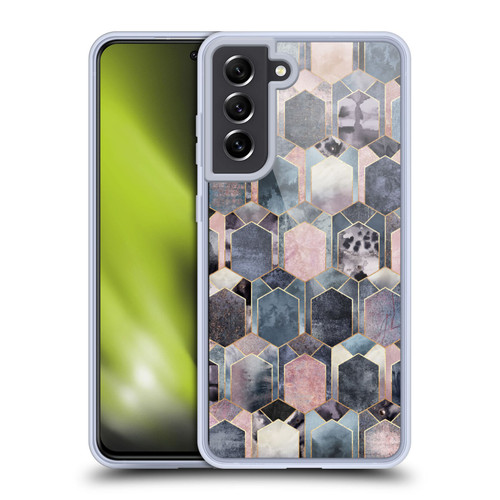 Elisabeth Fredriksson Geometric Design And Pattern Art Deco Dream Soft Gel Case for Samsung Galaxy S21 FE 5G & MagSafe