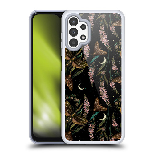 Episodic Drawing Pattern Death Head Pattern Soft Gel Case for Samsung Galaxy A13 (2022)