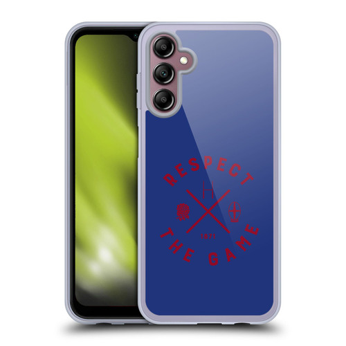 England Rugby Union 2016/17 The Rose Respect The Game Soft Gel Case for Samsung Galaxy A14 5G