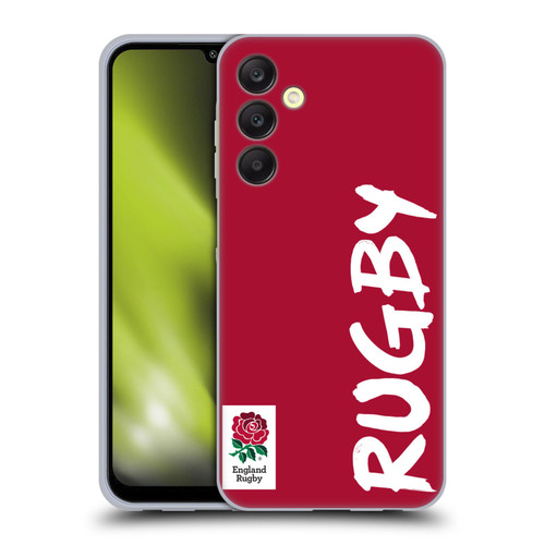 England Rugby Union 2016/17 The Rose Rugby Soft Gel Case for Samsung Galaxy A25 5G