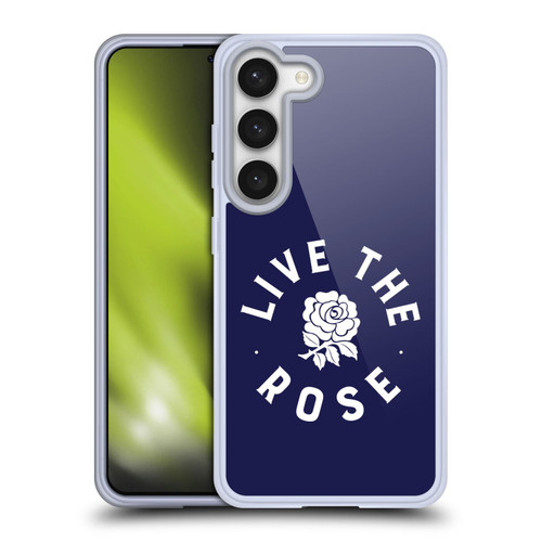England Rugby Union 2016/17 The Rose Live The Rose 2 Soft Gel Case for Samsung Galaxy S23 5G & MagSafe