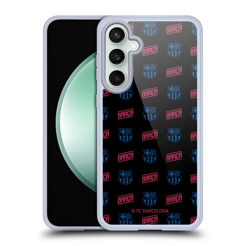 FC Barcelona Forca Barca Pattern Soft Gel Case for Samsung Galaxy S23 FE 5G & MagSafe