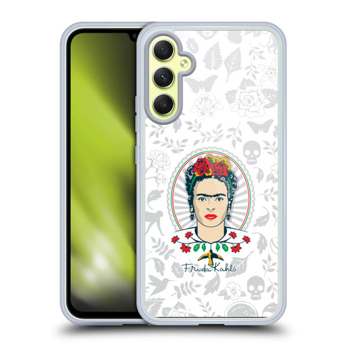 Frida Kahlo Icons Portrait Soft Gel Case for Samsung Galaxy A34 5G