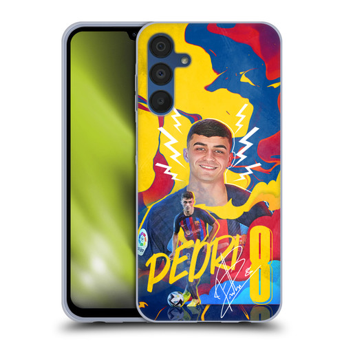 FC Barcelona 2022/23 First Team Pedri Soft Gel Case for Samsung Galaxy A15 & MagSafe