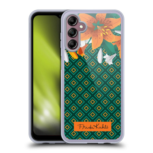 Frida Kahlo Flowers Lilies Soft Gel Case for Samsung Galaxy A14 5G