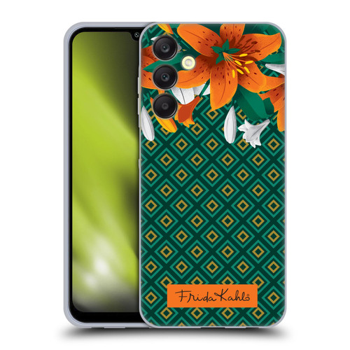 Frida Kahlo Flowers Lilies Soft Gel Case for Samsung Galaxy A25 5G