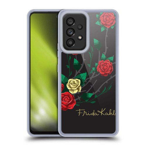 Frida Kahlo Roses Shrub Soft Gel Case for Samsung Galaxy A53 5G (2022)