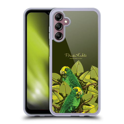 Frida Kahlo Tropical Love Birds Soft Gel Case for Samsung Galaxy A14 5G