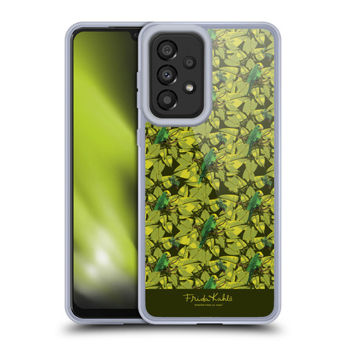 Frida Kahlo Tropical Bird Pattern Soft Gel Case for Samsung Galaxy A33 5G (2022)